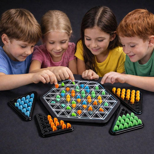 BrainX STEM Learning Color Logic Peg Puzzle Board for Kids | Montessori Thinking & Problem-Solving Educational Toy | Pattern Matching, Cognitive Skill & Brain Training Game (Ages 3 to 7)