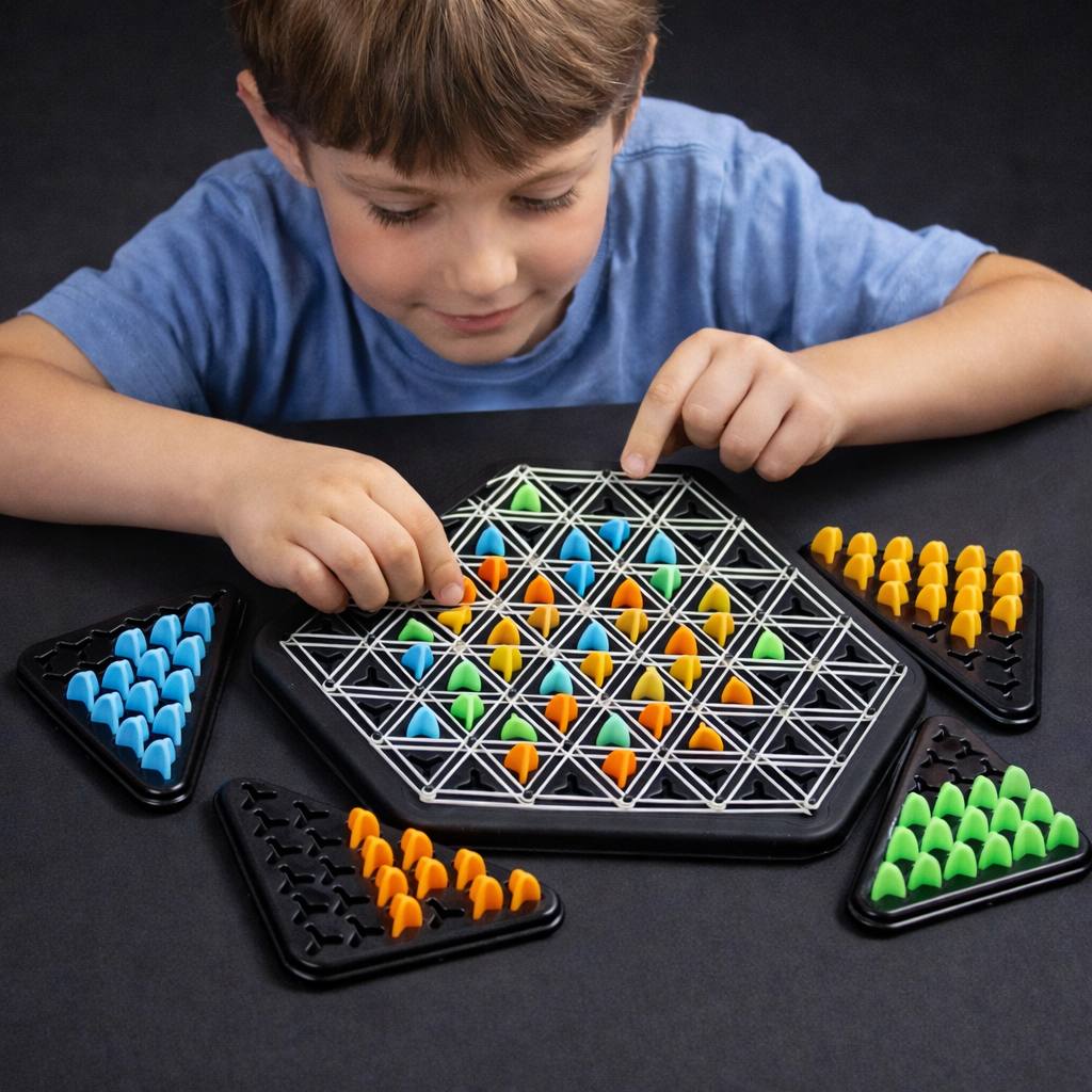 BrainX STEM Learning Color Logic Peg Puzzle Board for Kids | Montessori Thinking & Problem-Solving Educational Toy | Pattern Matching, Cognitive Skill & Brain Training Game (Ages 3 to 7)